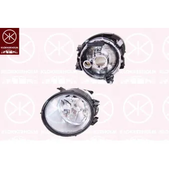 Projecteur antibrouillard avant gauche KLOKKERHOLM OEM 1598024