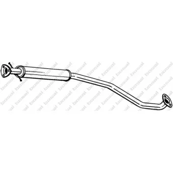 Silencieux central KLOKKERHOLM 284-481