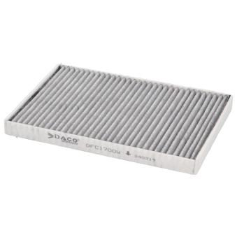 Filtre, air de l'habitacle DACO Germany DFC1700W pour KIA CEED 1.6 - 115cv