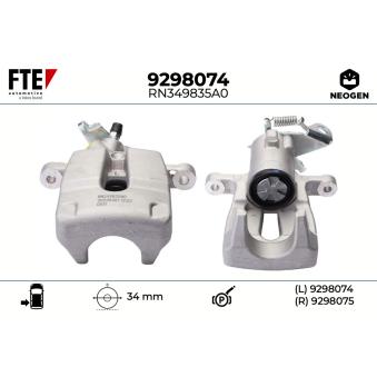 Étrier de frein FTE OEM 7701207693 Étrier de frein FTE OEM 7701207693