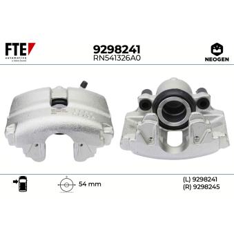 Étrier de frein FTE OEM 1z0615123 Étrier de frein FTE OEM 1z0615123