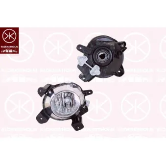 Projecteur antibrouillard avant droit KLOKKERHOLM 31210282