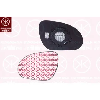 Verre de rétroviseur, rétroviseur extérieur KLOKKERHOLM OEM 876112R100