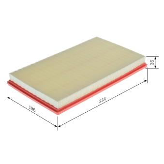 Filtre à air BOSCH F 026 400 769 pour MERCEDES-BENZ CLASSE E E 200 4-matic - 204cv Filtre à air BOSCH F 026 400 769 pour MERCEDES-BENZ CLASSE E E 200 4-matic - 204cv