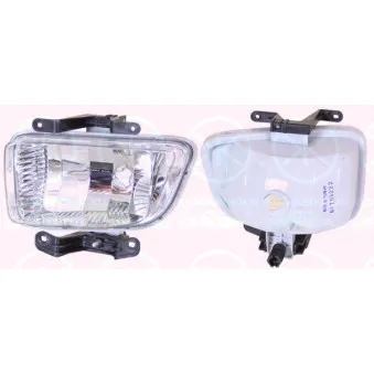 Projecteur antibrouillard avant droit KLOKKERHOLM OEM 9220207000