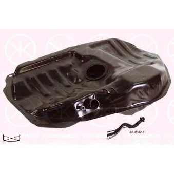 Réservoir de carburant KLOKKERHOLM 3438008