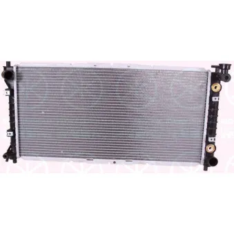 Radiateur, refroidissement du moteur KLOKKERHOLM 3439302037