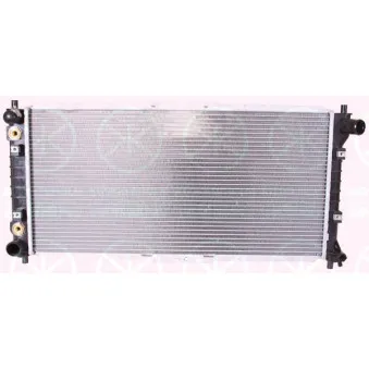 Radiateur, refroidissement du moteur KLOKKERHOLM 3439302074