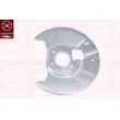 KLOKKERHOLM 3451877 - Déflecteur, disque de frein arrière gauche