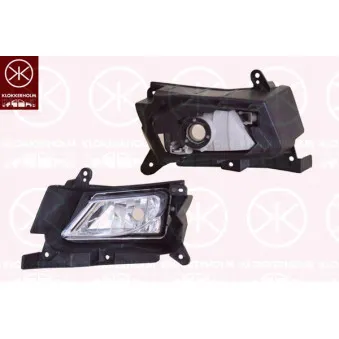 Projecteur antibrouillard avant droit KLOKKERHOLM 34770284