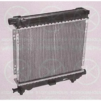 Radiateur, refroidissement du moteur KLOKKERHOLM OEM 2015005703