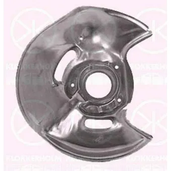 Déflecteur, disque de frein avant gauche KLOKKERHOLM OEM A1244201344