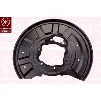 Déflecteur, disque de frein arrière gauche KLOKKERHOLM OEM 2124202144