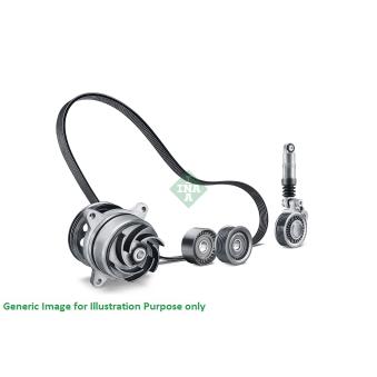 Pompe à eau+Jeu de courroie trapézoïdale à nervures INA 529 0340 30 pour VOLKSWAGEN PASSAT 1.4 TSI MultiFuel - 160cv Pompe à eau+Jeu de courroie trapézoïdale à nervures INA 529 0340 30 pour VOLKSWAGEN PASSAT 1.4 TSI MultiFuel - 160cv