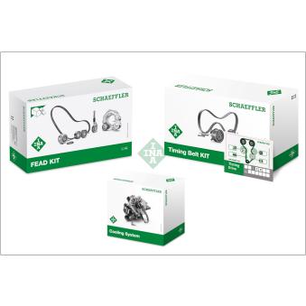 Pompe à eau + kit de courroie crantée INA OEM 04L198119A Pompe à eau + kit de courroie crantée INA OEM 04L198119A