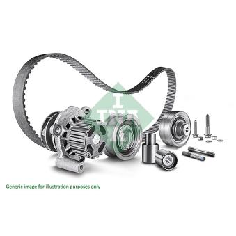 Pompe à eau + kit de courroie crantée INA OEM 46341602 Pompe à eau + kit de courroie crantée INA OEM 46341602