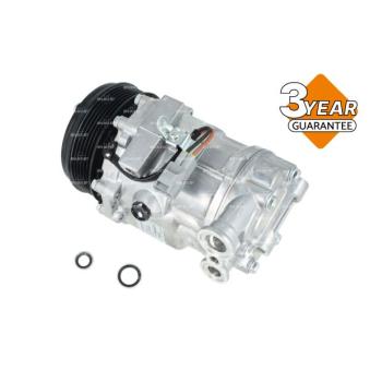 Compresseur, climatisation NRF 320297 pour ALFA ROMEO MITO 1.4 Bifuel - 120cv Compresseur, climatisation NRF 320297 pour ALFA ROMEO MITO 1.4 Bifuel - 120cv