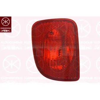 Catadioptre arrière droit KLOKKERHOLM 35490782