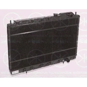 Radiateur, refroidissement du moteur KLOKKERHOLM 3708302147