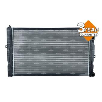 Radiateur, refroidissement du moteur NRF 509504A pour AUDI A6 1.8 T quattro - 150cv