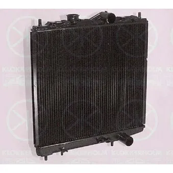 Radiateur, refroidissement du moteur KLOKKERHOLM 3709302036