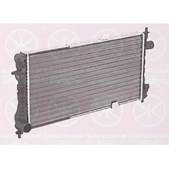 Radiateur, refroidissement du moteur KLOKKERHOLM OEM 1302015