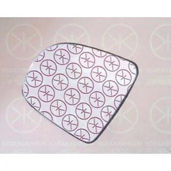 Verre de rétroviseur, rétroviseur extérieur KLOKKERHOLM 50221062