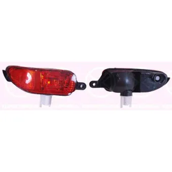 Feu antibrouillard arrière KLOKKERHOLM 50230782