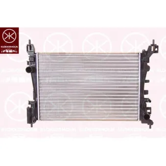 Radiateur, refroidissement du moteur KLOKKERHOLM 5024302574