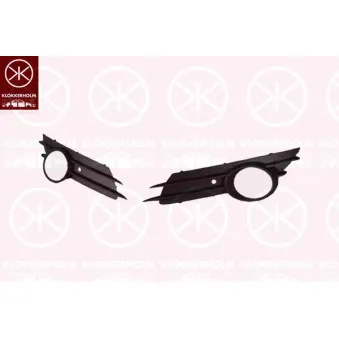 Grille de ventilation, pare-chocs avant gauche KLOKKERHOLM OEM 6400634