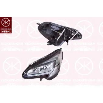 Projecteur principal KLOKKERHOLM 50250144