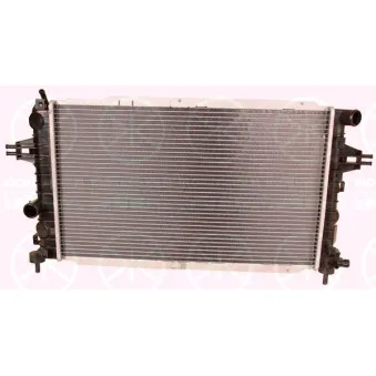 Radiateur, refroidissement du moteur KLOKKERHOLM 5052302381