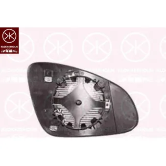 Verre de rétroviseur, rétroviseur extérieur KLOKKERHOLM OEM 1428452