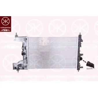 Radiateur, refroidissement du moteur KLOKKERHOLM 5053302485