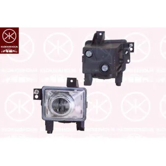 Projecteur antibrouillard avant gauche KLOKKERHOLM 50780291