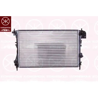 Radiateur, refroidissement du moteur KLOKKERHOLM OEM 24418338