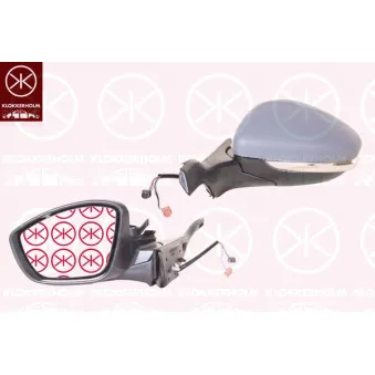 Rétroviseur extérieur KLOKKERHOLM OEM 1607512980