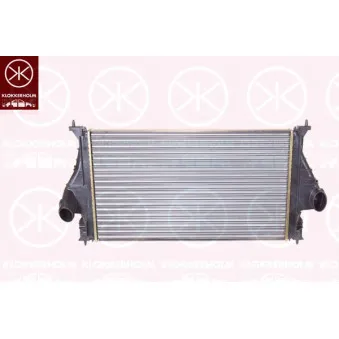 Intercooler, échangeur KLOKKERHOLM 5536304126