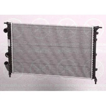 Radiateur, refroidissement du moteur KLOKKERHOLM 6036302149