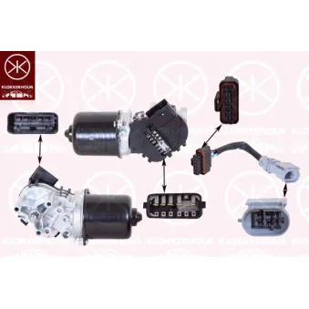 Moteur d'essuie-glace KLOKKERHOLM 60373270
