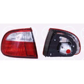 Feu arrière KLOKKERHOLM 66160711