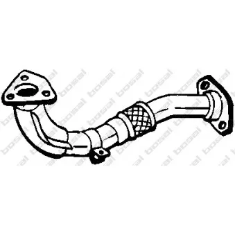 Tuyau d'échappement KLOKKERHOLM 700-007