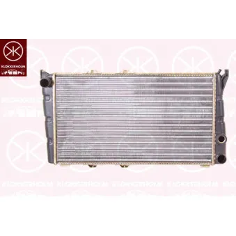 Radiateur, refroidissement du moteur KLOKKERHOLM 7511302001