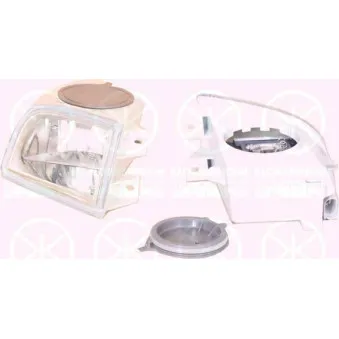 Projecteur antibrouillard avant gauche KLOKKERHOLM 75140281