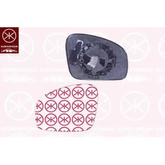 Verre de rétroviseur, rétroviseur extérieur KLOKKERHOLM OEM 5J0857521H