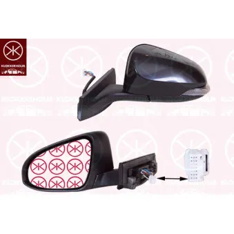 Rétroviseur extérieur KLOKKERHOLM 81781043