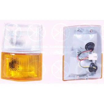 Feu clignotant avant gauche KLOKKERHOLM 81910413