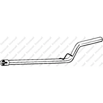 Tuyau d'échappement KLOKKERHOLM 850-087