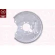 KLOKKERHOLM 9008877 - Déflecteur, disque de frein arrière gauche