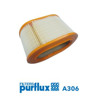 Filtre à air PURFLUX A306 pour MITSUBISHI PAJERO 2.5 TDiC - 99cv